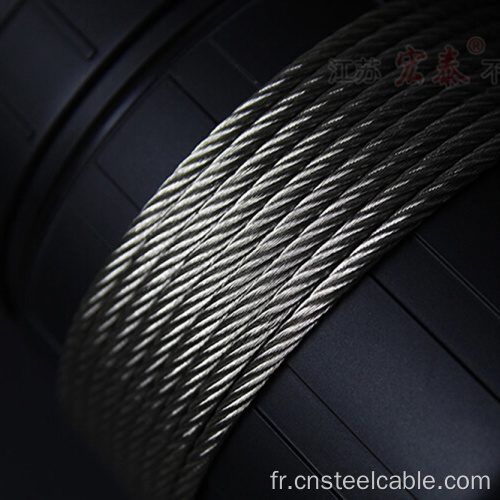 AISI316 7x7 Dia.3 mm Corde en fil en acier inoxydable